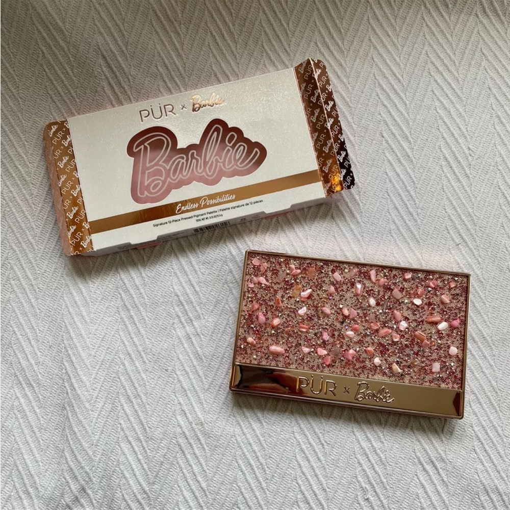 x Barbie Eyeshadow Palette - Pink and Gold
